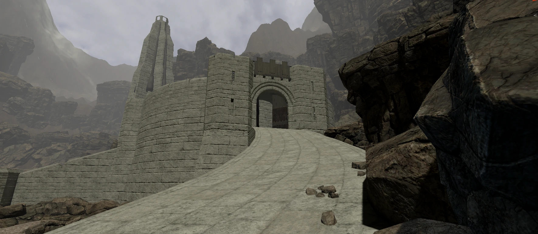 Helm's Deep entrance